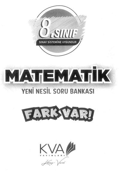 MATEMATİK YENİ NESİL SORU BANKASI Vega Efsanesi