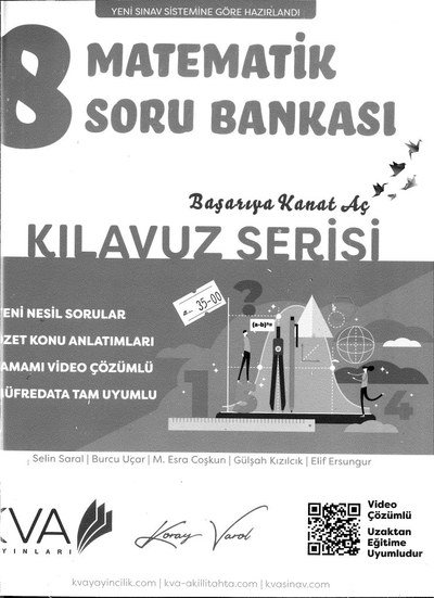 MATEMATİK SORU BANKASI KILAVUZ SERİSİ Vega Efsanesi