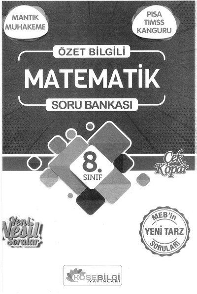 ÖZET BİLGİLİ MATEMATİK SORU BANKASI