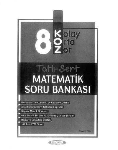 KOLAY ORTA ZOR TATLI SERT MATEMATİK SORU BANKASI Vega Efsanesi