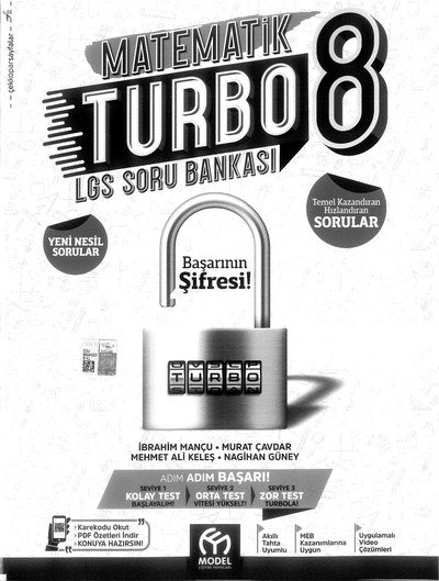 MATEMATİK TURBO LGS SORU BANKASI Vega Efsanesi