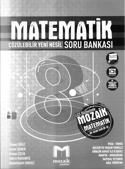 MATEMATİK ÇÖZÜLEBİLİR YENİ NESİL SORU BANKASI Vega Efsanesi