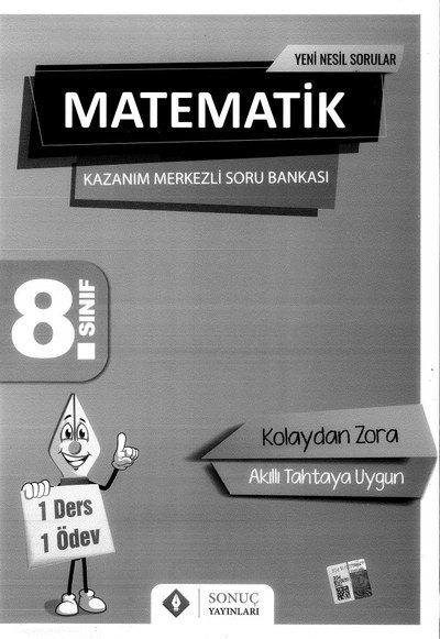 MATEMATİK KAZANIM MERKEZLİ SORU BANKASI Vega Efsanesi