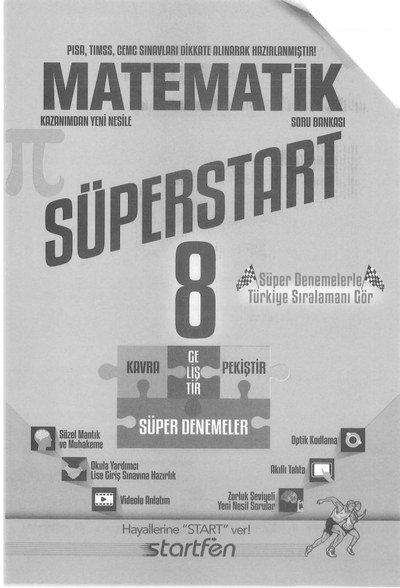 MATEMATİK SORU BANKASI SÜPERSTART Vega Efsanesi