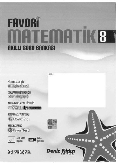 FAVORİ MATEMATİK AKILLI SORU BANKASI Vega Efsanesi