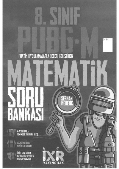 PUBG MATEMATİK SORU BANKASI Vega Efsanesi