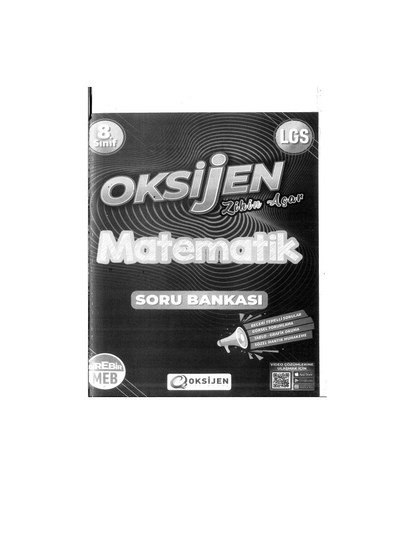 OKSİJEN ZİHİN AÇAR MATEMATİK SORU BANKASI Vega Efsanesi