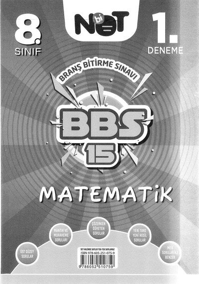 MATEMATİK BBS 15 Vega Efsanesi