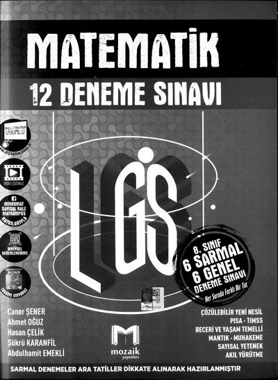 MATEMATİK 12 DENEME SINAVI Vega Efsanesi