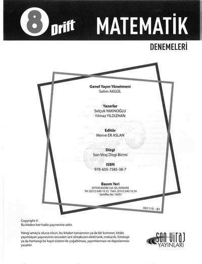 MATEMATİK DENEMELERİ