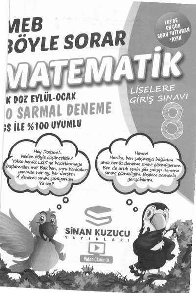 MEB BÖYLE SORAR MATEMATİK SARMAL DENEME