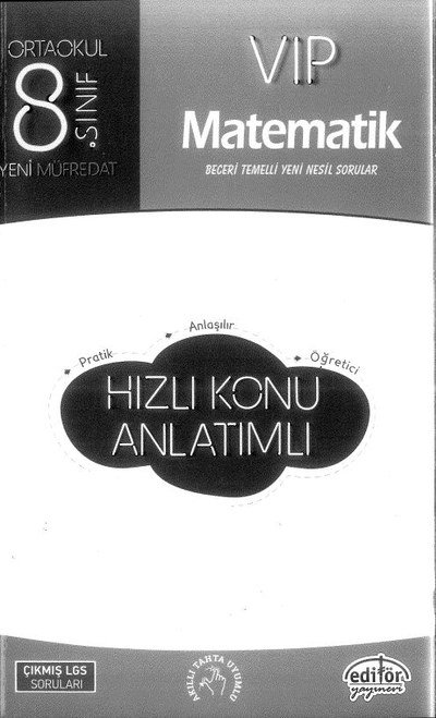 VIP MATEMATİK HIZLI KONU ANLATIMLI Vega Efsanesi