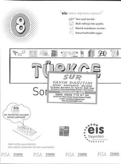 TÜRKÇE SORU BANKASI Vega Efsanesi