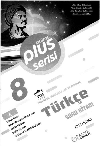 PLUS SERİSİ TÜRKÇE SORU KİTABI Vega Efsanesi