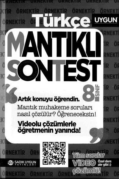 TÜRKÇE MANTIKLI SON TEST