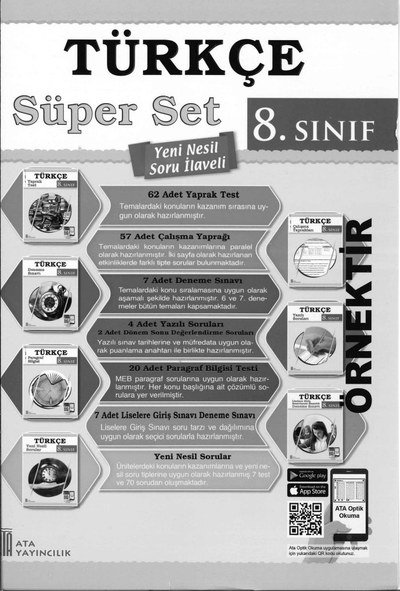 TÜRKÇE SÜPER SET YENİ NESİL SORU İLAVELİ
