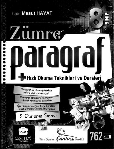 ZÜMRE PARAGRAF 5 DENEME SINAVI Vega Efsanesi