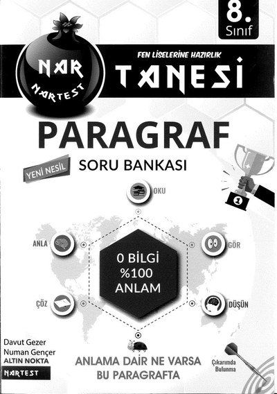 PARAGRAF SORU BANKASI 0 BİLGİ %100 ANLAM Vega Efsanesi