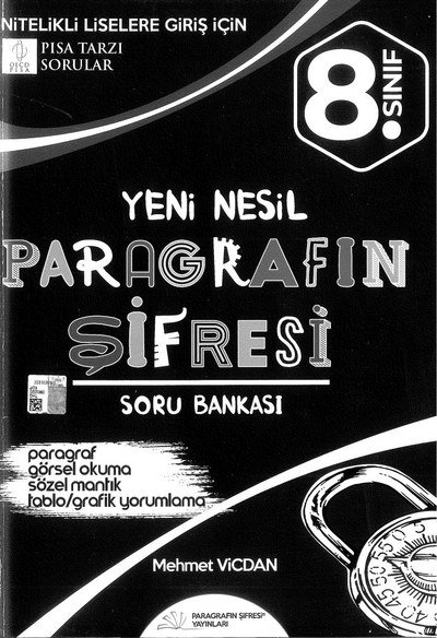 YENİ NESİL PARAGRAFIN ŞİFRESİ SORU BANKASI Vega Efsanesi