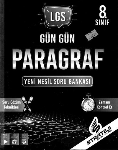 LGS GÜN GÜN PARAGRAF YENİ NESİL SORU BANKASI Vega Efsanesi