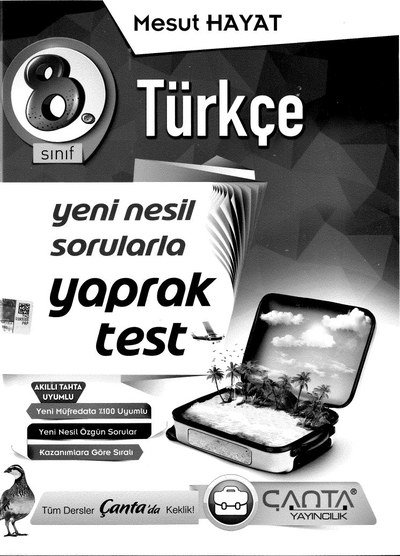 TÜRKÇE YENİ NESİL SORULARLA YAPRAK TEST