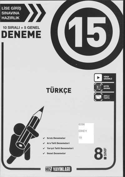 15 DENEME TÜRKÇE Vega Efsanesi