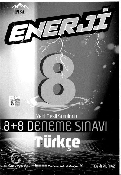 ENERJİ 8+8 DENEME SINAVI TÜRKÇE Vega Efsanesi
