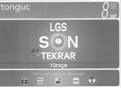 LGS SON TEKRAR TÜRKÇE Vega Efsanesi