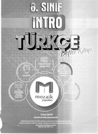 İNTRO TÜRKÇE DEFTER KİTAP Vega Efsanesi