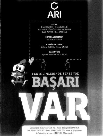 FEN BİLİMLERİNDE STRES YOK BAŞARI VAR Vega Efsanesi