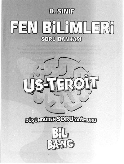 FEN BİLİMLERİ SORU BANKASI US-TEROİT BİL BA-NG Vega Efsanesi