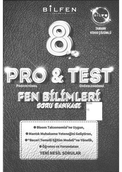 PRO & TEST FEN BİLİMLERİ SORU BANKASI