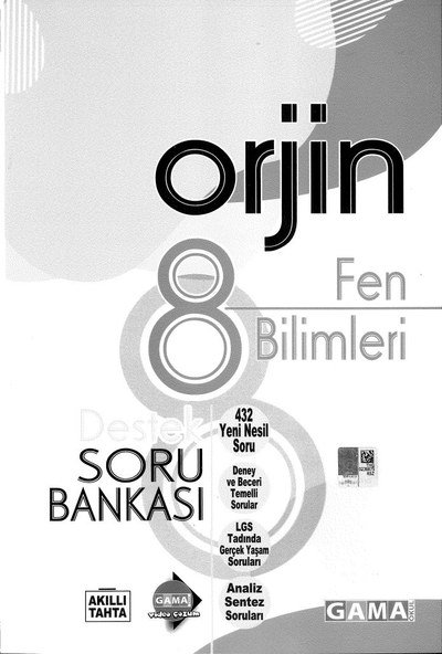 ORJİN FEN BİLİMLERİ DESTEK SORU BANKASI