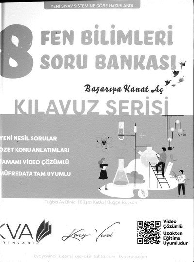 FEN BİLİMLERİ SORU BANKASI KILAVUZ SERİSİ