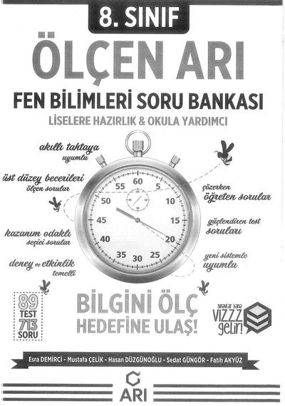 ÖLÇEN ARI FEN BİLİMLERİ SORU BANKASI Vega Efsanesi