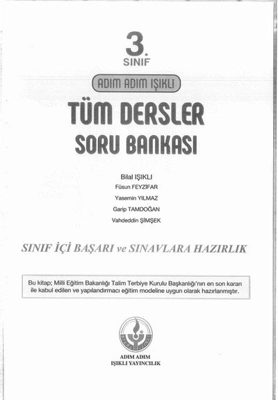 TÜM DERSLER SORU BANKASI Vega Efsanesi
