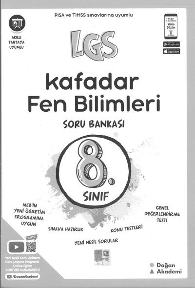 LGS KAFADAR FEN BİLİMLERİ SORU BANKASI Vega Efsanesi