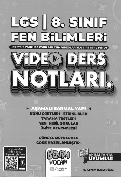 LGS FEN BİLİMLERİ VİDEO DERS NOTLARI Vega Efsanesi