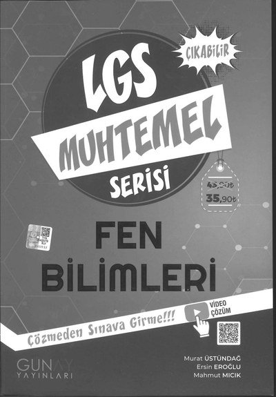 LGS MUHTEMEL SERİSİ FEN BİLİMLERİ