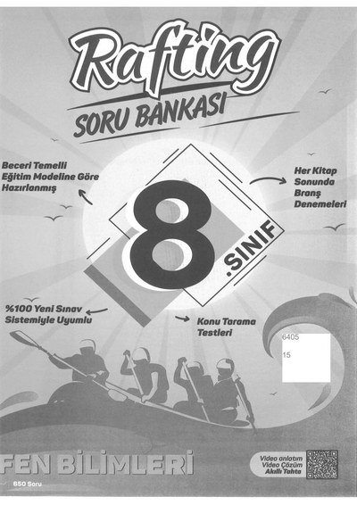 RAFTİNG SORU BANKASI FEN BİLİMLERİ 650 SORU