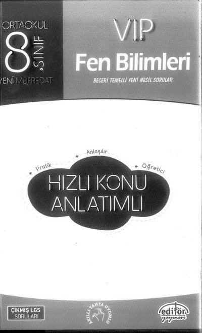 VIP FEN BİLİMLERİ HIZLI KONU ANLATIMLI Vega Efsanesi