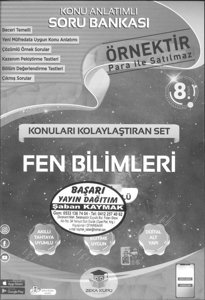 KONU ANLATIMLI SORU BANKASI FEN BİLİMLERİ Vega Efsanesi