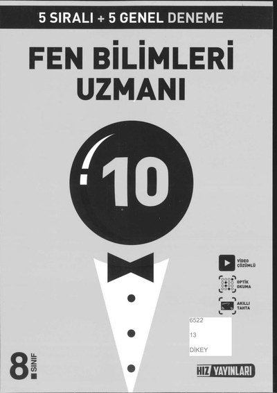 FEN BİLİMLERİ UZMANI 10 DENEME Vega Efsanesi