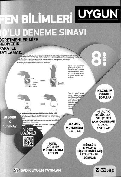 FEN BİLİMLERİ 10'LU DENEME SINAVI