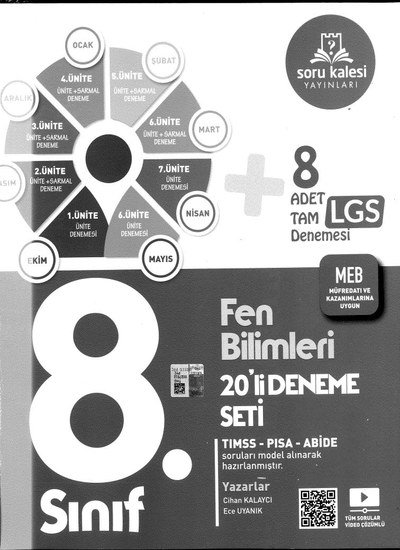 FEN BİLİMLERİ 20'Lİ DENEME SETİ Vega Efsanesi