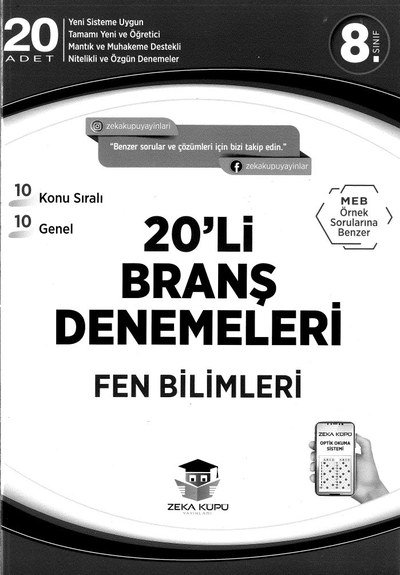 20'Lİ BRANŞ DENEMELERİ FEN BİLİMLERİ Vega Efsanesi