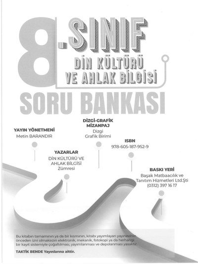 DİN KÜLTÜRÜ VE AHLAK BİLGİSİ SORU BANKASI Vega Efsanesi