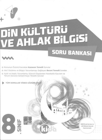 DİN KÜLTÜRÜ VE AHLAK BİLGİSİ SORU BANKASI Vega Efsanesi