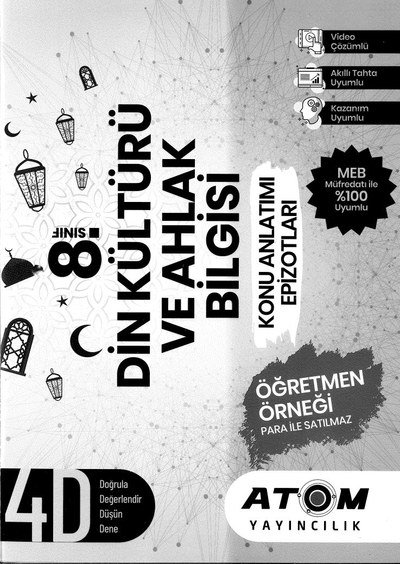 DİN KÜLTÜRÜ VE AHLAK BİLGİSİ KONU ANLATIM EPİZOTLARI Vega Efsanesi