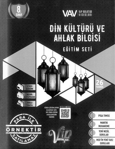 DİN KÜLTÜRÜ VE AHLAK BİLGİSİ EĞİTİM SETİ Vega Efsanesi